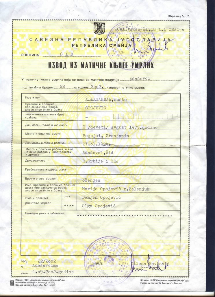 certificat